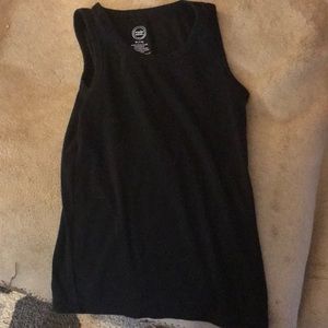 kids black tanktop